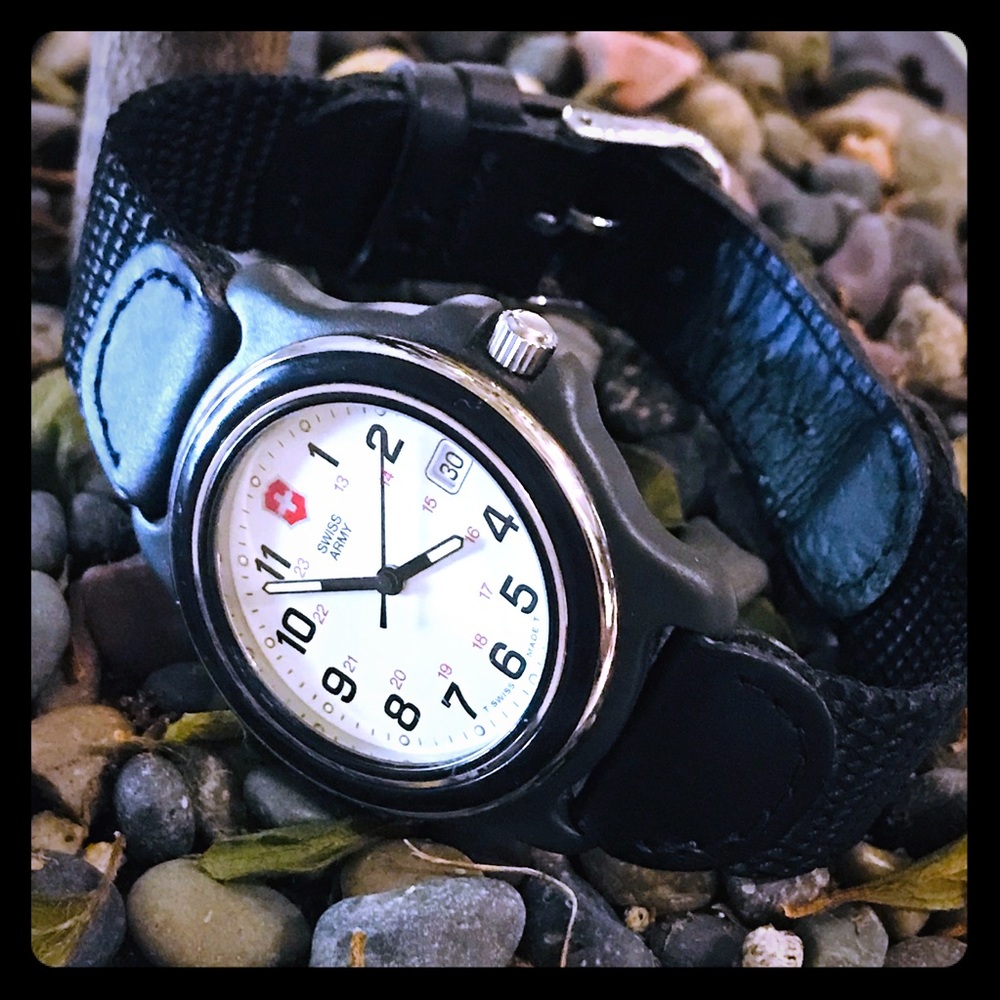 Vintage Swiss Army Victorinox Time/Date Watch